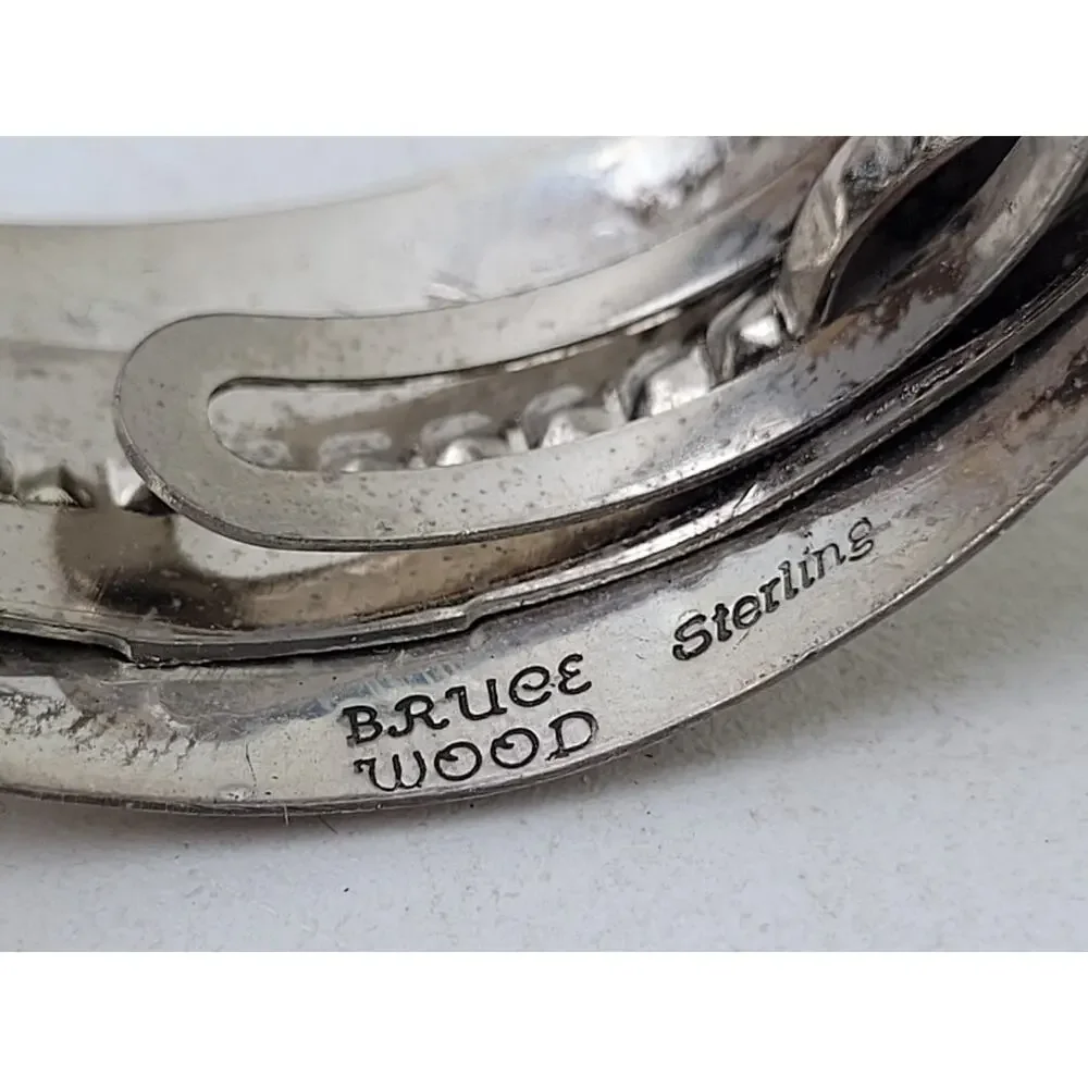 Bruce Wood Navajo Sterling Silver Barrette | 10.57 g | 2